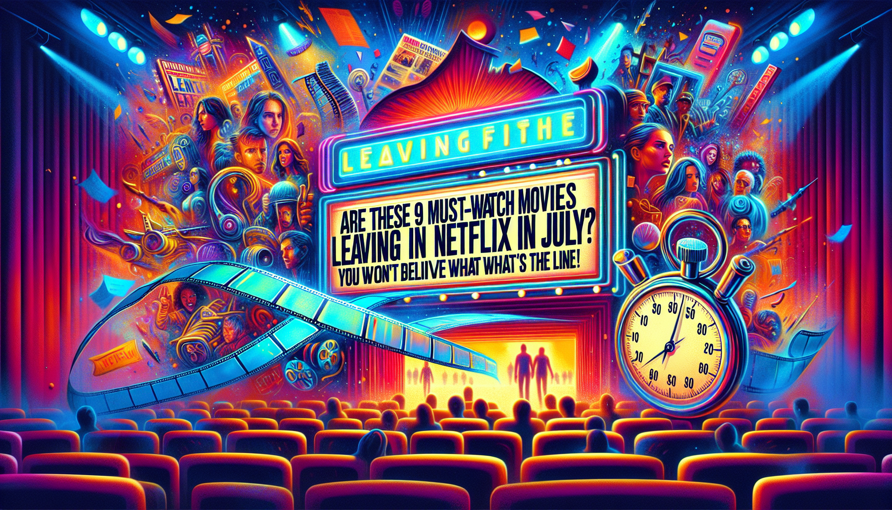 Descubra las 9 películas imprescindibles que se rumorea que dejarán Netflix en julio. ¡Descubre lo que está en juego y prepárate para sorprenderte!