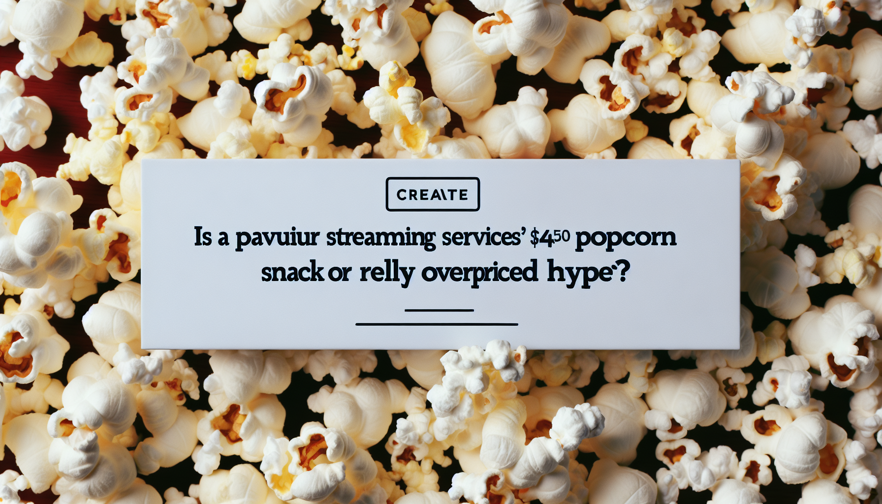 discover if netflix's $4.50 popcorn is the ultimate movie snack or just overpriced hype in this analysis.