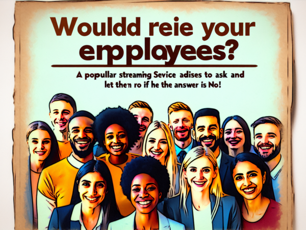 netflix encourages managers to ask themselves if they would rehire their employees and to consider firing them if the answer is no. learn more about this unconventional approach to employee performance evaluation.